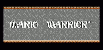 Mario Warrior (Dragon Warrior Hack) [a1]